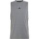 ADIDAS Herren Shirt Designed for Training Workout, Größe XL in Grau