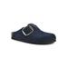 Women's Big Easy Mule by White Mountain in Navy Suede (Size 10 M)