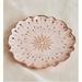 Anthropologie Dining | Anthropologie Catherine Martin Glazed Stoneware Plate New In Box | Color: Gold/Pink | Size: 8” Diameter