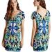 Anthropologie Dresses | Anthro Folksong Shift Dress | Color: Blue/Green | Size: M