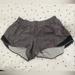 Lululemon Athletica Shorts | Gray Lululemon Hotty Hots 4” Size 12 | Color: Gray | Size: 12