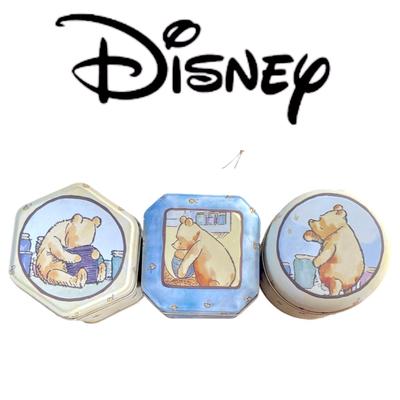 Disney Accents | Disneynew Set Of 3: Vintage Winnie The Pooh Candle Tins | Color: Blue/Yellow | Size: Os