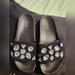 Michael Kors Shoes | Black Bling Slides | Color: Black | Size: 8