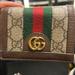 Gucci Bags | Auth Gucci Sherry Ophidia Folded Wallet Gg Supreme Leather 523155 | Color: Brown/Cream | Size: Os