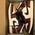 Nike Shoes | Nike Air Jordan 1 Size 9.5 Black Infrared 23 White Sail | Color: Black/Red | Size: 9.5