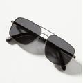 Anthropologie Accessories | Anthropologie I- Sea Morro Polarized Aviator Sunglasses | Color: Black | Size: Os