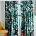 Anthropologie Accents | Anthropologie Velvet Holly Curtain Panel-50 X 96 | Color: Green | Size: 50 X 96
