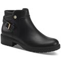 Giani Bernini Shoes | Giani Bernini Women's Brennin Faux Leather Buckled Ankle Boots New In Box Blk 9m | Color: Black | Size: 9