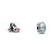 Pandora Festliches Auto & Weihnachtsbaum aus Sterling-Silber & Winterblaue Schneeflocke Murano-Charm aus Sterling Silber