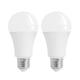 Motion Sensor Light Bulbs,7W (60-Watt Equivalent) E27 Motion Activated Dusk to Dawn Security Light Bulb Outdoor/Indoor for Front Door Porch Garage Basement Hallway Closet(Cold White 2 Pack)