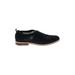 ED by Ellen Degeneres Flats: Slip-on Chunky Heel Casual Black Print Shoes - Women's Size 8 - Round Toe
