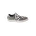Converse Sneakers: Gray Color Block Shoes - Women's Size 6 - Round Toe