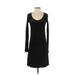 Lilly Pulitzer Casual Dress - Sweater Dress: Black Dresses - Women's Size Small
