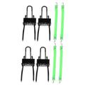 BESPORTBLE Non-slip Nail Shoes 2pcs Tree Climbing Tool Picking Fruit Spikes Pole Climbing Spikes Steel Tree Climbing Gaffs Climbing Accessories Climbing Tree Grip Zhazi Carbon Steel To Climb