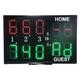BUTXET 10 Digitals Specialized Tennis Scoreboard, Electronic Digital Scoreboard with Remote Control