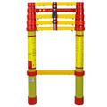 DameCo 5m/4.5m/4m/3.5m/3m/2.5m/2m Fiberglass Telescoping Ladder Non Conductive, Foldable Telescopic Extension Ladders for Home Building Maintenance, Load 150kg (5m/16.4ft) interesting