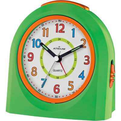 Kinderwecker ATRIUM "A921-3" Wecker grün Kinder ideal auch als Geschenk, Lernwecker