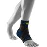 Fußbandage BAUERFEIND ""Ankle Support"", Herren, Gr. XS, schwarz, Obermaterial: 57% Baumwolle, 41% Polyester, 2% Elasthan, Bandagen, für den rechten Fuß