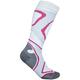 Sportsocken BAUERFEIND "Run Performance Compression Socks" Gr. 38-40, weiß (weiß, m) Damen Socken Homewear