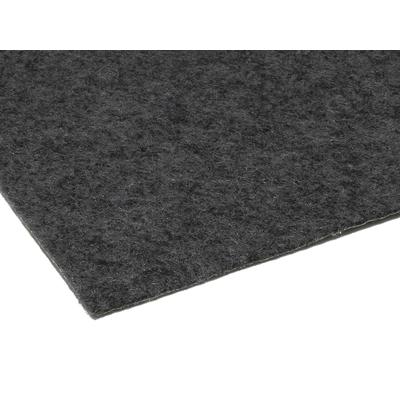 Läufer "PODIUM, Made in Belgium", grau (anthrazit), B:200cm H:2,6mm L:2900cm, Polypropylen (PP), PRIMAFLOR-IDEEN IN TEXTIL, Teppiche, Breite 200 cm, Nadelfilz, Uni-Farben, ideal für Veranstaltungen Image