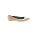 Dr. Scholl's Flats: Tan Print Shoes - Women's Size 7 - Round Toe