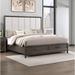 Lark Manor™ Amarie Storage Bed Wood & Upholstered/ in Brown | 64 H x 79 W x 86 D in | Wayfair 84859356DE9547D08332D1BF64559F19