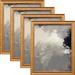 Three Posts™ Louison 4 Piece Glided Wood Single Picture Frame Set Wood in Yellow | 22" W x 26" H | Wayfair 2E755E4FB2AE436AA234741684CE08F3