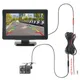 Caméra de recul de voiture CCD HD avec moniteur écran LCD TFT de 4.3 pouces recul pour les barrage