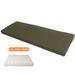Latitude Run® 2” Thickness Eggshell Foam Massage Breathable 50D High-Resilience Functional Bench Outdoor Cushion Polyester | 2 H x 62 W x 22 D in | Wayfair