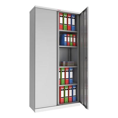 Phoenix Stahlschrank, abschließbar, zerlegt, 91,5 x 37 x 183 cm grau