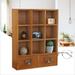 Storage Organizer 9 Cube Home Office Dissplay Shelves+2 Drawer