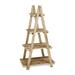 Fionafurn 4-Tier 40 Ladder Shelf Bookshelf Bookcase Storage Display Plant Leaning Shelf Natural