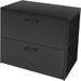 2 Drawers Wood Lateral File Cabinet - 15.7"D x 31.5"W x 27.5"H