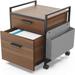 File Cabinet 2 Drawers - 15"D x 17"W x 23"H