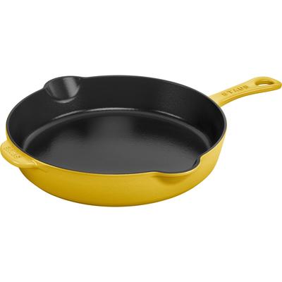 STAUB Cast Iron 8.5-inch Traditional Deep Skillet