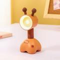 Mini LED Desk Lamp Cute LED Night Light Deer Shape Mini Magnetic Absorption Table Lamp Portable Reading Table Night Lamp for Kids Students Birthday Gift