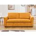 Modern Fabric Loveseat Futon Sofa Couch w/Pullout Bed