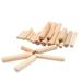 Wood Dowel 200 Pack 6X30Mm Wood Dowel Straight Fluted Wooden Dowel for Furniture Crafts