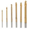 Metal Drill Bits Drill Bits for Metal Wood Drill Bits Twists Drill Bit Side Cutting Tap Serrated Grooving Bit Masonry Bit Set Twist Drill Slot High Speed Steel 4241