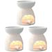 3 PC Diffuser Ceramic Burner Tea Lights Candles Candle Aromatherapy Incense Burner Aroma Therapy Burner