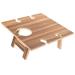 Liquor Holder Wine Rack Mini Picnic Table Picnic Wine Table Wine Supplies Unique Picnic Table Outdoor Picnic Tables Red Wine Table Outdoor Fold Wooden Travel