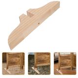 Wooden Screen Base Room Partition Support Bases Room Screen Clips Wooden Divider Stand Screen Partition Clips Office