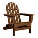 DuroGreen Folding Adirondack Chair Made with All-Weather Tangentwood Oversized High End Patio Furniture for Porch Lawn Deck or Fire Pit No Maintenance USA Made Teak