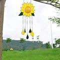 Sunflower Wind Chime Pendant Crafts Living Room Bedroom Decorations Hummingbird Chimes For Outside Wind Chimes Metal Pig Wind Chimes For Outside Outdoor Wind Chimes Large Wind Chime Chimes Home Decor