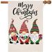 Christmas Flags Christmas Garden Flags Double Sided Christmas House Flags 28 x 40 Inch with Grommets Double Thickness Burlap Outdoor Winter Garden Flag for Christmas Winter Garden and Hom