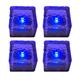 Solar Outdoor Lights Solar Brick Lights Solar Landscape Lights Solar Ground Lights Outdoor Waterproof for Garden Courtyard Pathway ï¼Œblue1.23cp