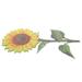 Emblems Patio Decoration Decorative Outdoor Decor Yard Decor Sunflower Yard Ornament Outdoor Sunflower Decor Sunflower Flower Cut Statue Acrylic