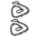 2Pcs Heavy Duty Stainless Steel Hanging Chair Swing Hammock Punching Bags Chain