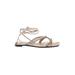 Zara Sandals: Tan Shoes - Women's Size 41