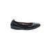 Josef Seibel Flats: Black Solid Shoes - Women's Size 40 - Round Toe